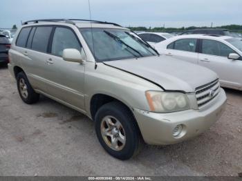  Salvage Toyota Highlander