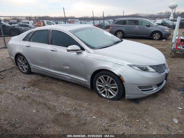  Salvage Lincoln MKZ Hybrid