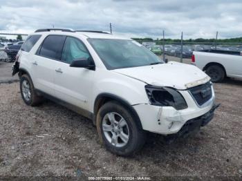  Salvage GMC Acadia