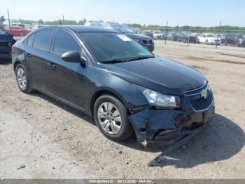  Salvage Chevrolet Cruze