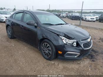  Salvage Chevrolet Cruze