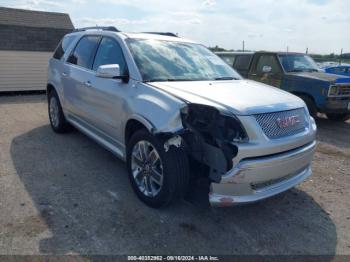  Salvage GMC Acadia