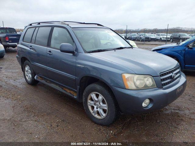  Salvage Toyota Highlander