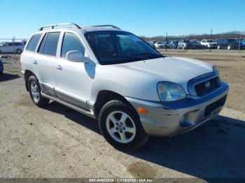  Salvage Hyundai SANTA FE