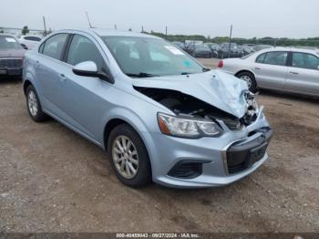  Salvage Chevrolet Sonic