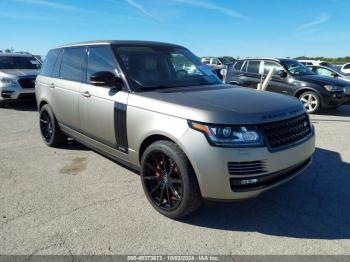  Salvage Land Rover Range Rover