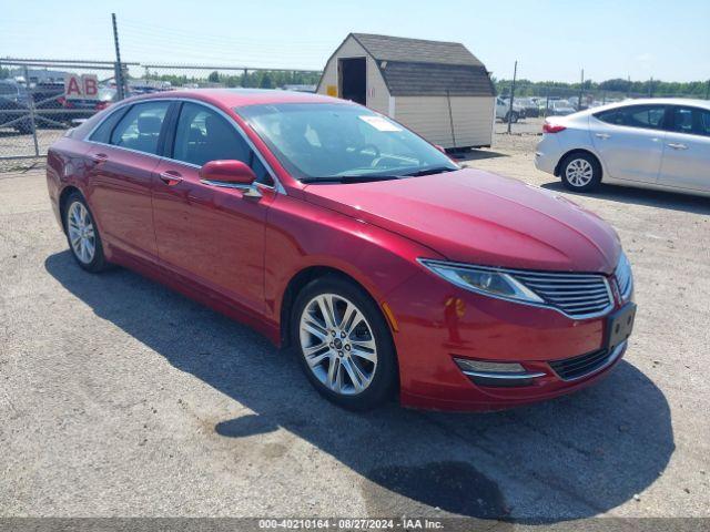  Salvage Lincoln MKZ Hybrid