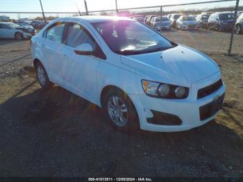  Salvage Chevrolet Sonic