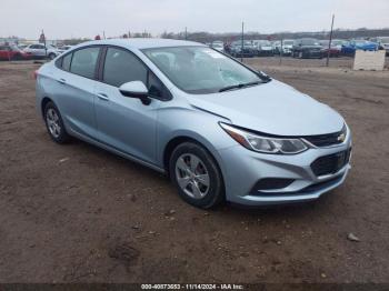  Salvage Chevrolet Cruze