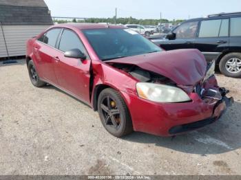  Salvage Pontiac G6