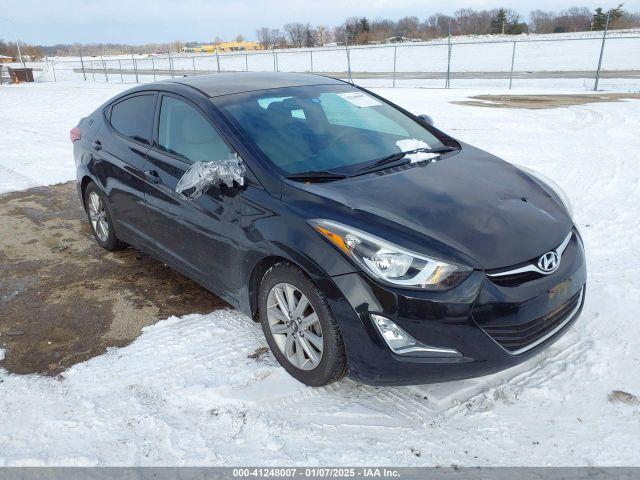  Salvage Hyundai ELANTRA