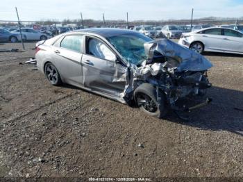  Salvage Hyundai ELANTRA