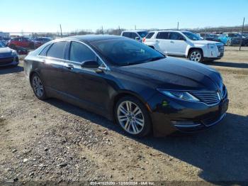  Salvage Lincoln MKZ Hybrid