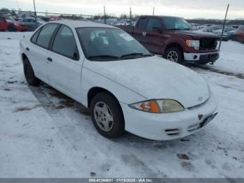  Salvage Chevrolet Cavalier