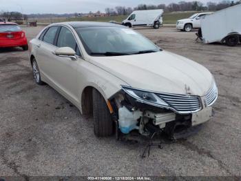  Salvage Lincoln MKZ