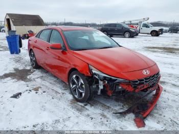  Salvage Hyundai ELANTRA