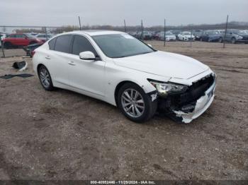  Salvage INFINITI Q50