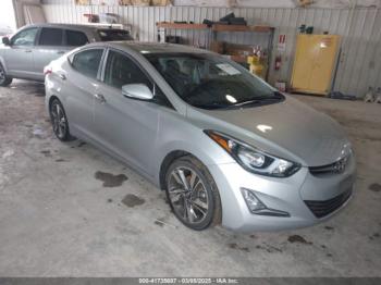  Salvage Hyundai ELANTRA