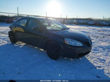  Salvage Pontiac G6