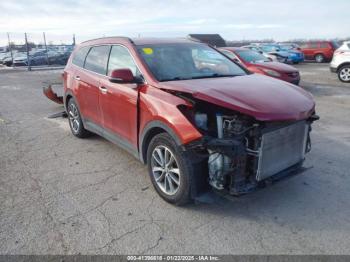  Salvage Hyundai SANTA FE