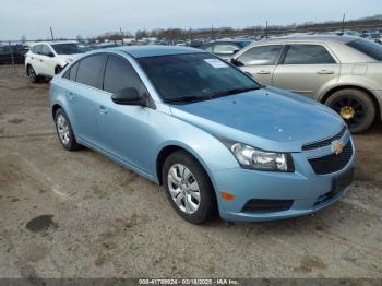  Salvage Chevrolet Cruze