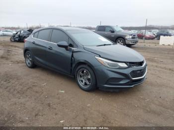  Salvage Chevrolet Cruze