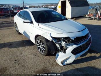  Salvage Chevrolet Malibu