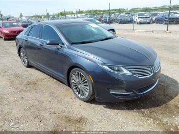  Salvage Lincoln MKZ Hybrid