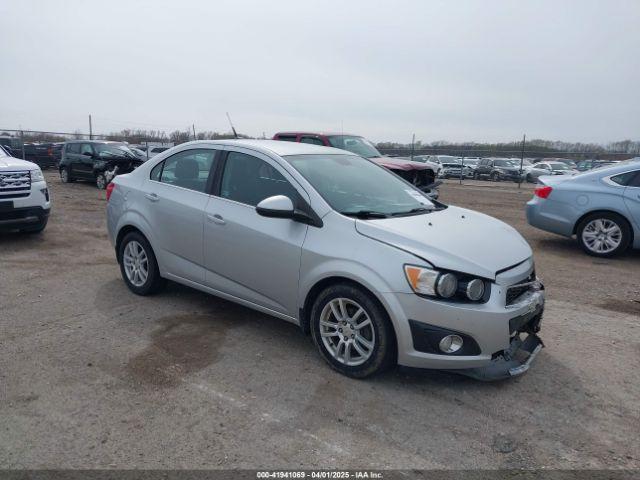  Salvage Chevrolet Sonic