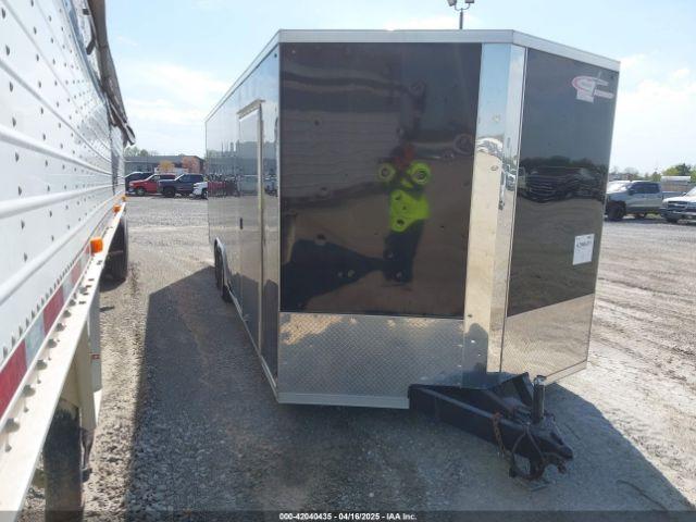  Salvage Cross Trailers Inc Enclosed Trailer