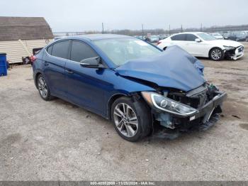  Salvage Hyundai ELANTRA