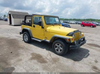  Salvage Jeep Wrangler