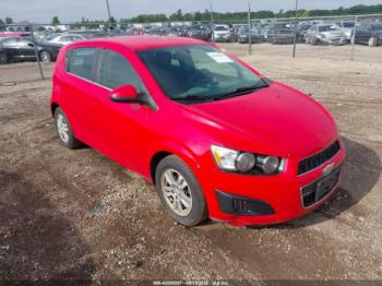 Salvage Chevrolet Sonic
