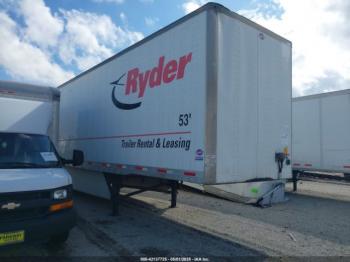 Salvage Utility Trailer Mfg Dry Van