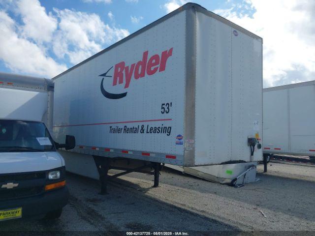  Salvage Utility Trailer Mfg Dry Van