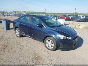  Salvage Chevrolet Sonic