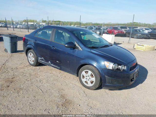  Salvage Chevrolet Sonic