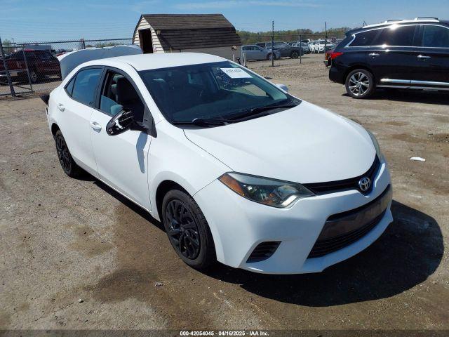  Salvage Toyota Corolla