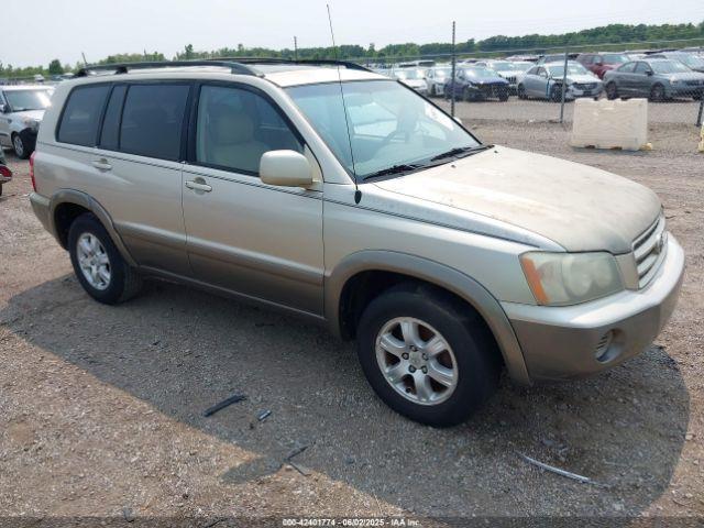  Salvage Toyota Highlander