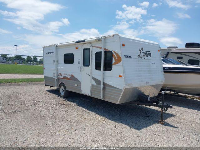  Salvage Layton Travel Trailer