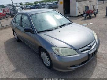  Salvage Honda Civic