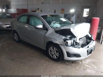  Salvage Chevrolet Sonic