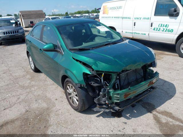  Salvage Chevrolet Sonic