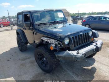  Salvage Jeep Wrangler