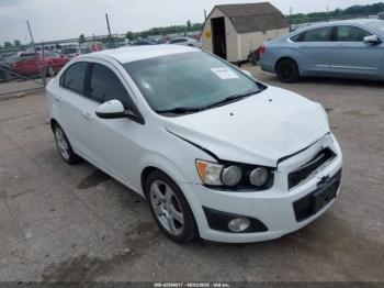  Salvage Chevrolet Sonic