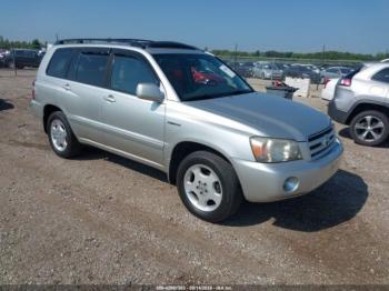  Salvage Toyota Highlander