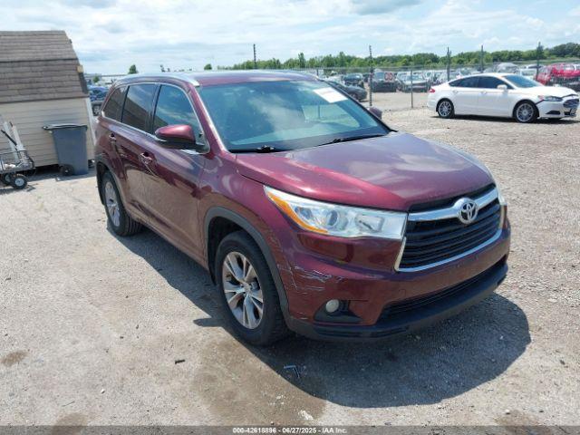  Salvage Toyota Highlander