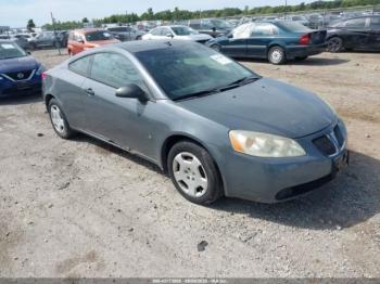  Salvage Pontiac G6
