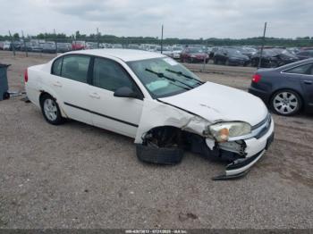  Salvage Chevrolet Malibu