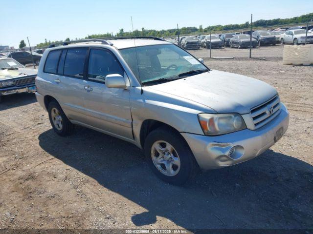  Salvage Toyota Highlander